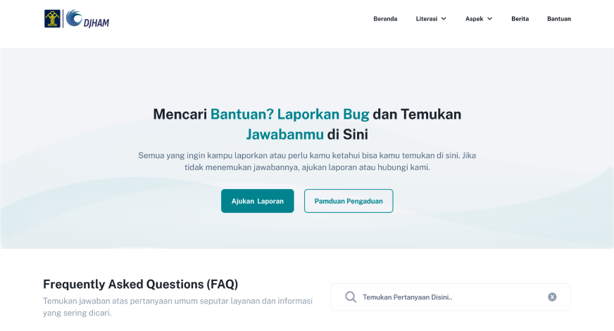 Landing Page Screenshot