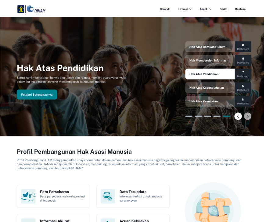 Landing Page Screenshot